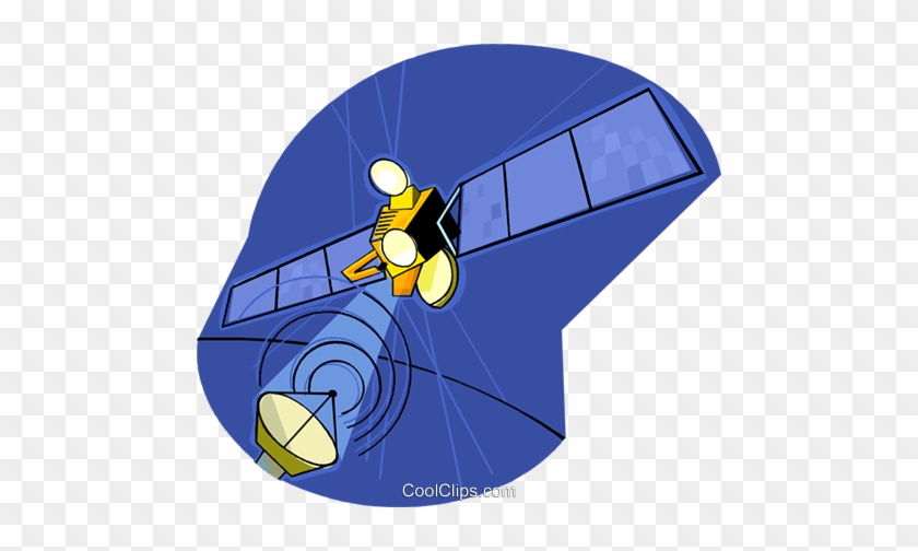 Satellite Communication Royalty Free Vector Clip Art - Graphic Design #1611404