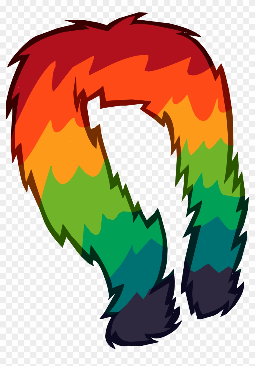 Rainbow Clipart Feather - Clip Art Feathers Boa #1611546