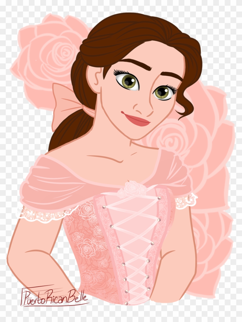 Rose Gold Belle By Puertoricanbelle Rose Gold Belle - Cartoon #1611572