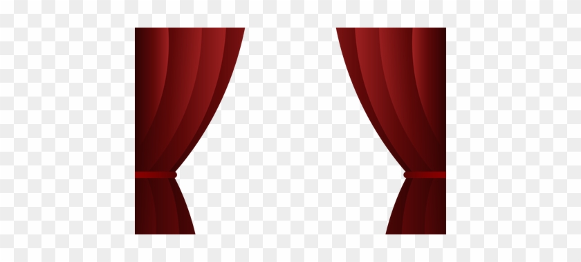 Red Stage Clipart K Pictures Full Hq - Theatre Curtains Transparent #1611597