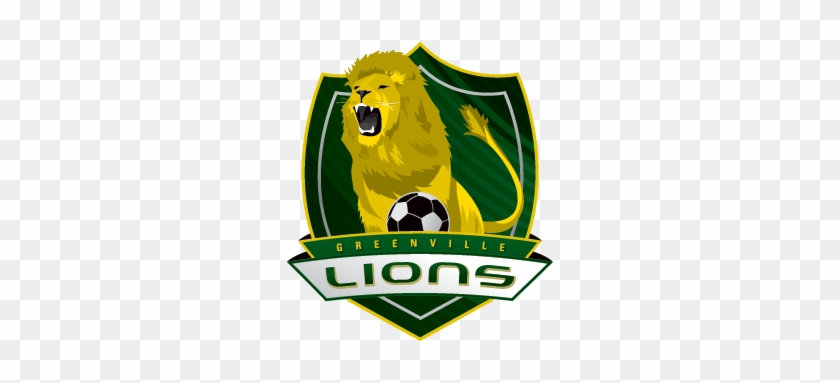 Greenville Lions Soccer Logo - Custom Soccer Team Logo #1611651