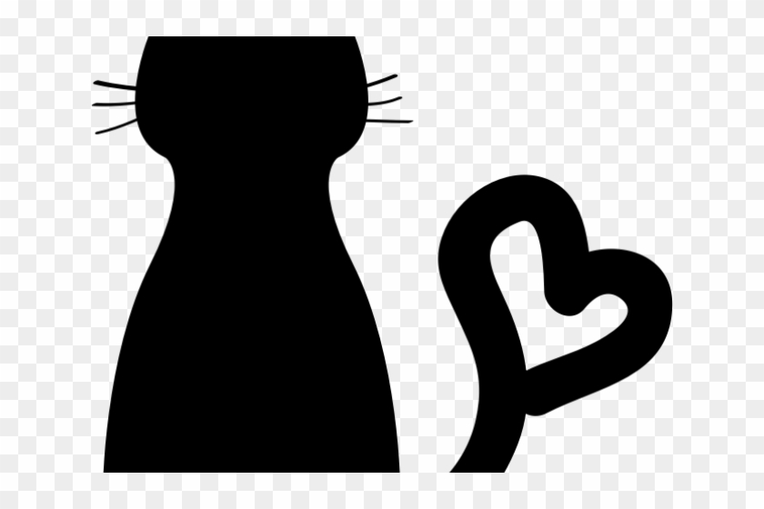 Feline Clipart Cat Silhouette - Cat Claws Vector Png #1611729