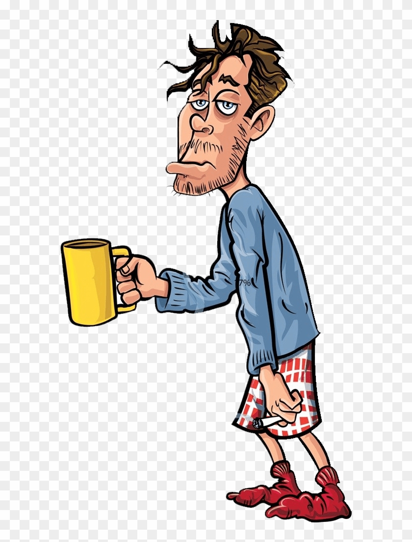 Poor Man Cartoon Clip Art - Poor Clipart Png #1611868