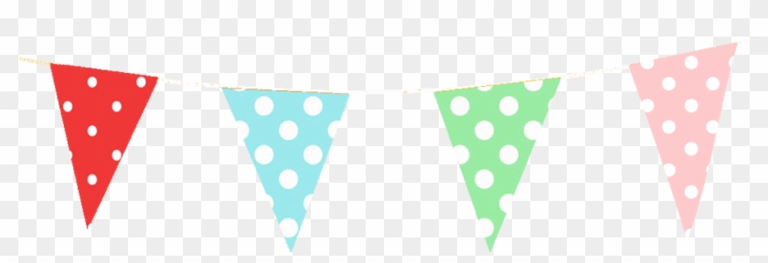 Flag Bunting Banner - Polka Dot #1611877