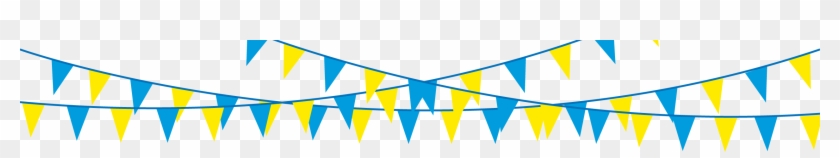 Curved Bunting Line 3 - Curved Bunting Line 3 #1611897