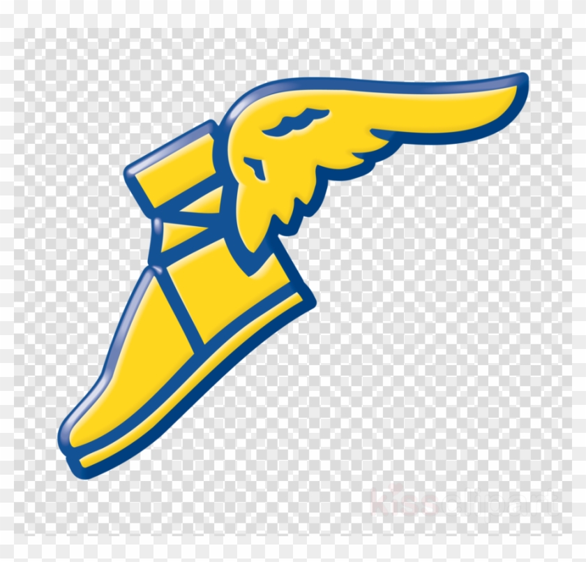 Goodyear Wingfoot Logo Clipart Car Goodyear Tire And - Logo With Shoe With Wings #1612056