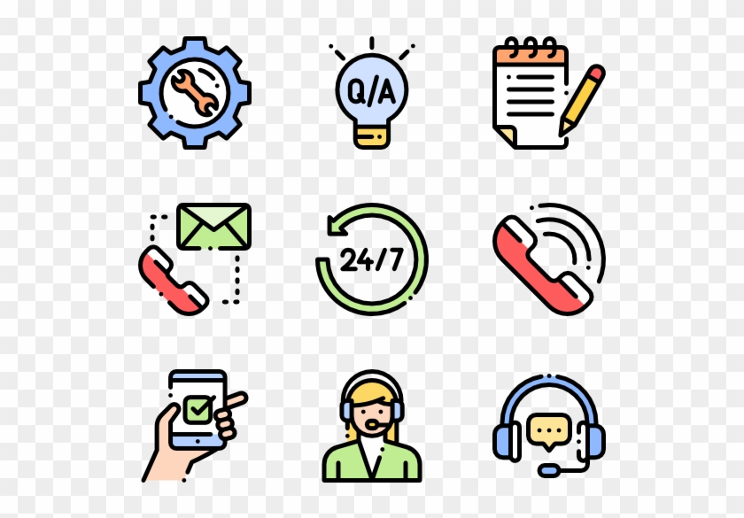 Icons Free - Call Center Png Vector #1612079