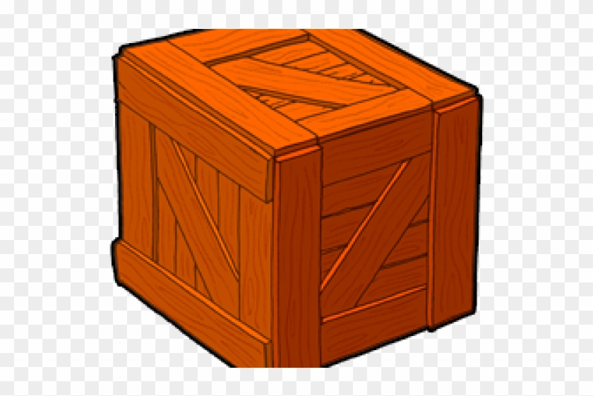 Box Clipart Halloween - Wooden Box Icon #1612227