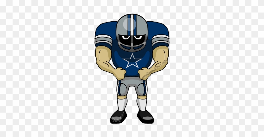 Graphic Free Library Dallas Cowboys Clipart Football - New Orleans Saints Cartoon #1612250