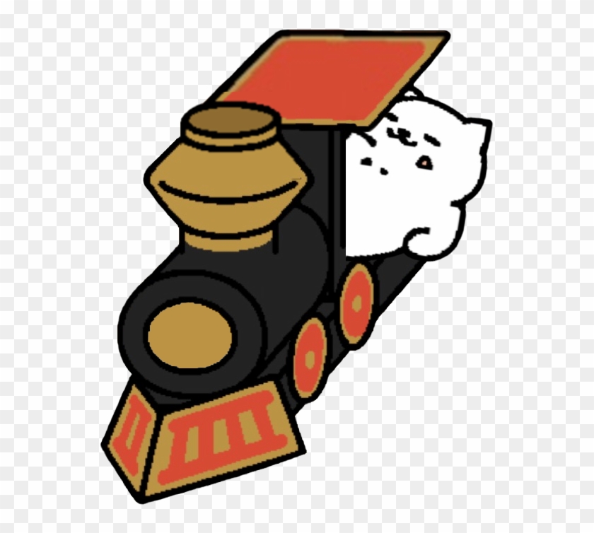 Tubbs In The Cardboard Choo Choo For Anon - Neko Atsume Train #1612311