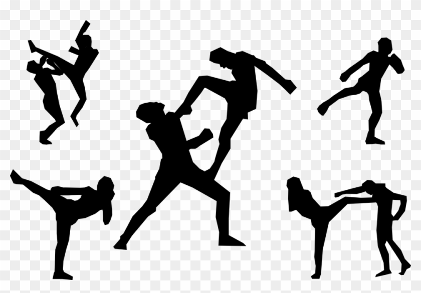 Pictures Of Martial Arts - Muay Thai Clip Art #1612332