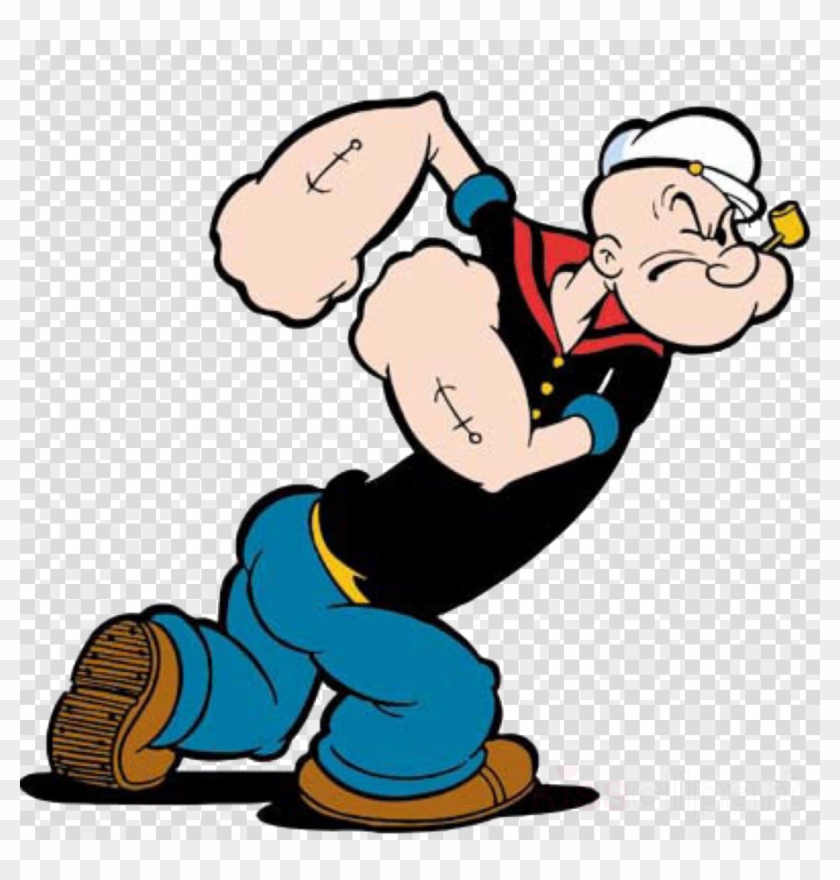 Popeye Png Clipart Popeye - Popeye Cartoon #1612333