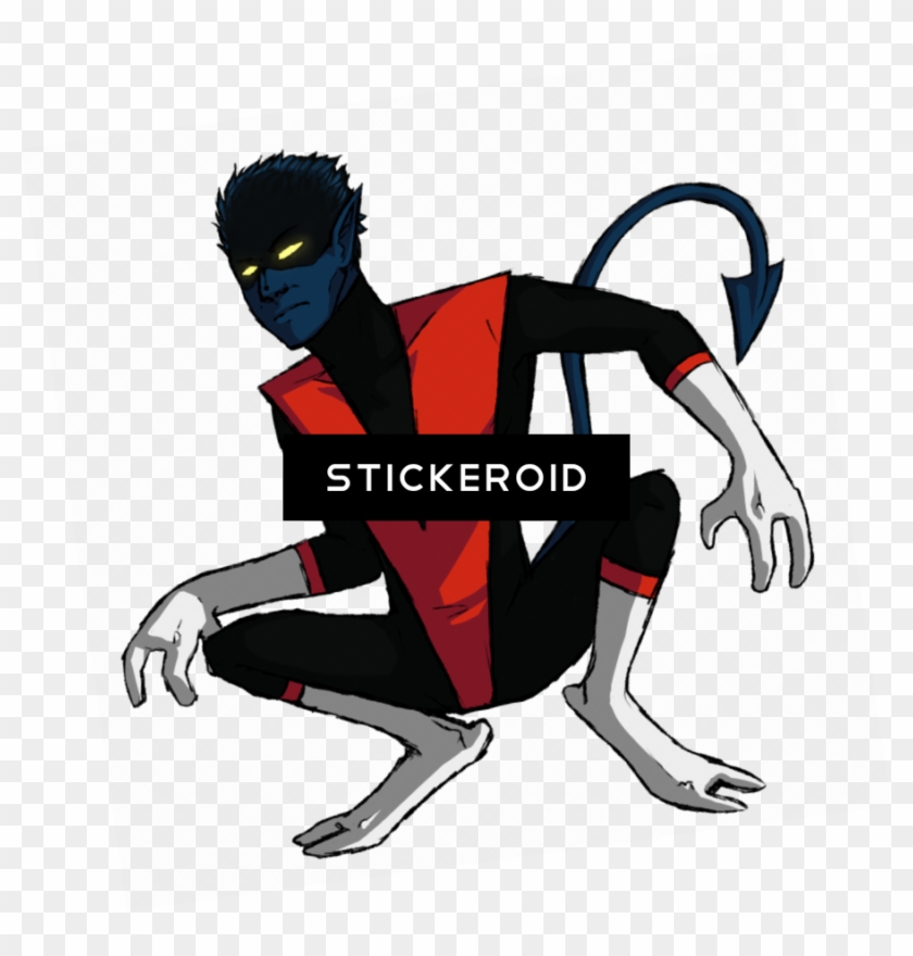 Nightcrawler X-men Superheroes - Nightcrawler Png #1612349