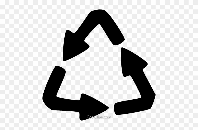 Recycling Symbols Royalty Free Vector Clip Art Illustration - Recycling Symbols Royalty Free Vector Clip Art Illustration #1612516