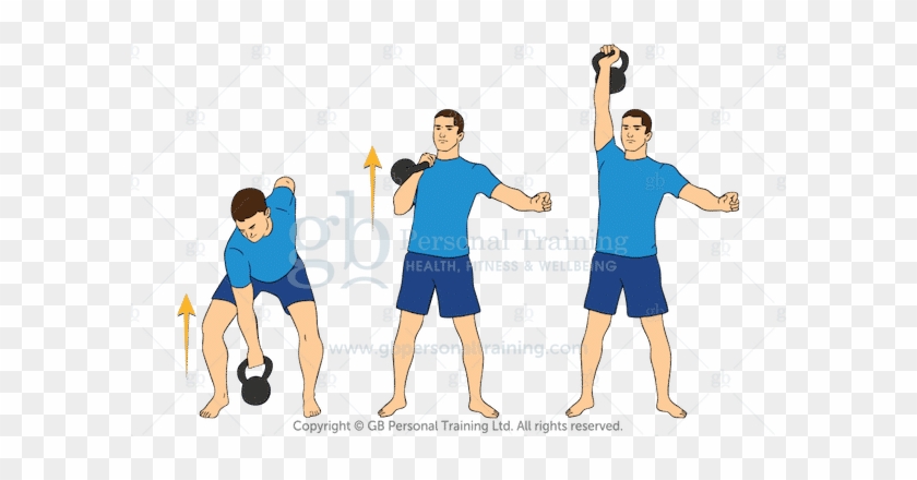 600 X 360 0 - Kettlebell Clean And Press #1612520
