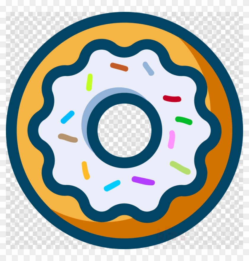 Doughnut Clipart Donuts Frosting & Icing Sprinkles - Sharingan No Background #1612599