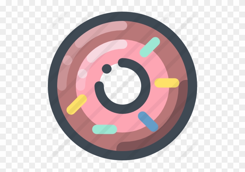 Doughnut Free Icon - Circle #1612620
