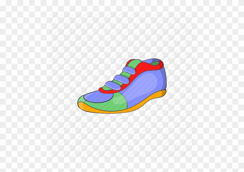 Cartoon Running Shoe - Running Shoes Cartoon - Free Transparent PNG Clipart  Images Download