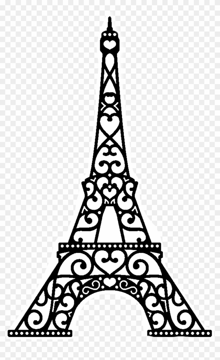 Eiffeltower Sticker - Eiffel Tower Svg Free #1612740