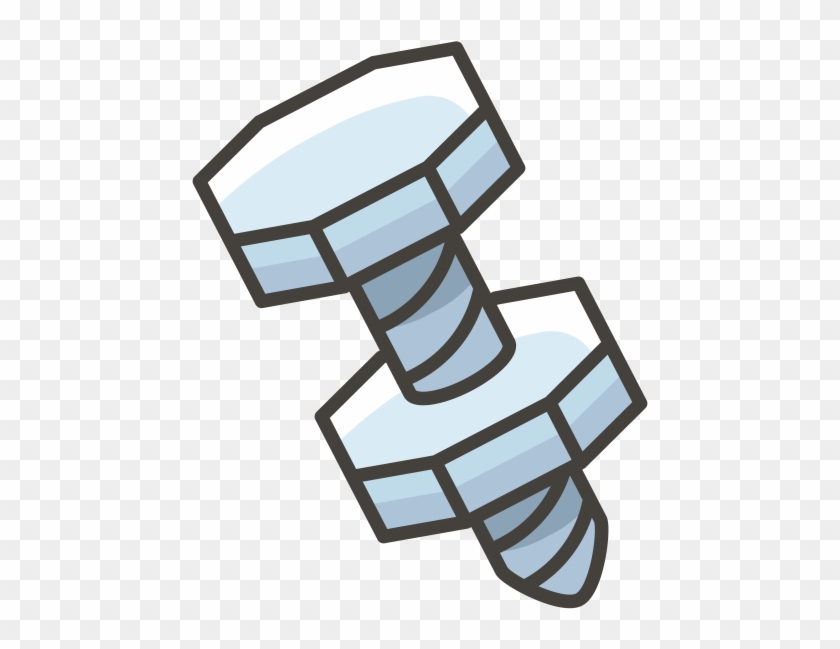 Nut And Bolt Emoji - Mur Baut Vector #1612770