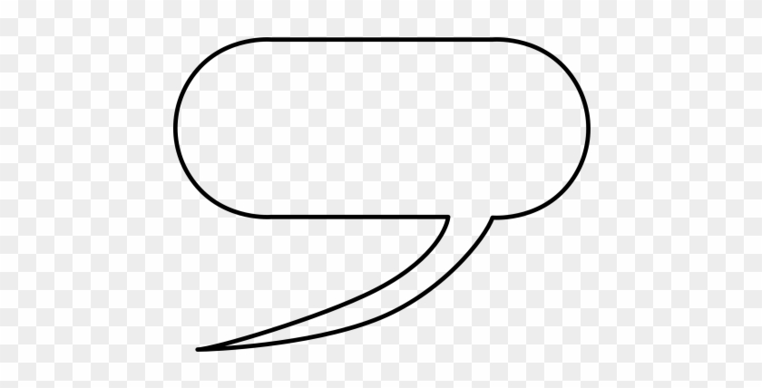 Speech Bubble - Long Speech Bubble Png #1612840