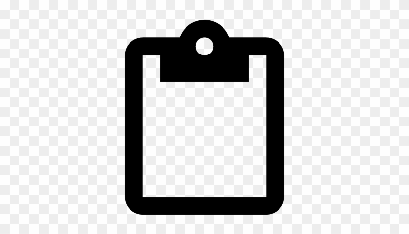 Clipboard Paste Button Vector - Testing Icon Png #1612843