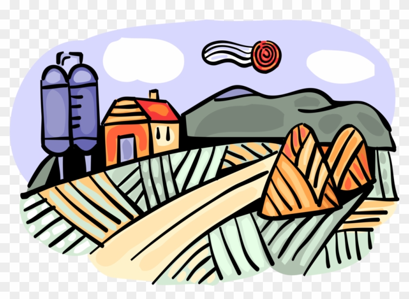 Farmland Clipart Agriculture Industry - Farmland Clipart Agriculture Industry #1612865