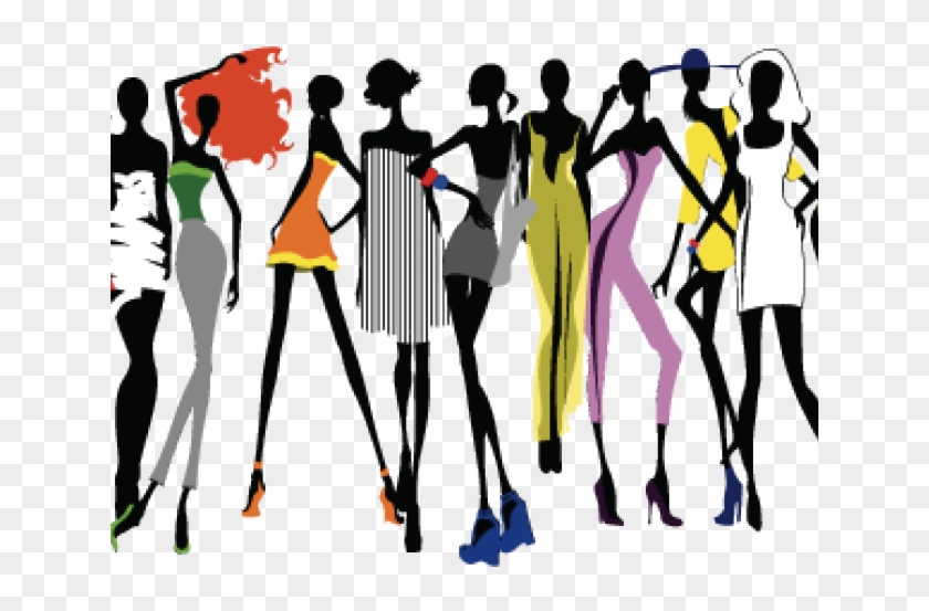 Fashion Clipart Fashion Industry - Fashion Show Vector #1612892