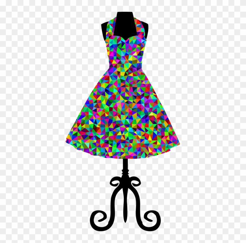 Slip Dress Vintage Clothing Computer Icons - Fashion Dress Clipart #1613011