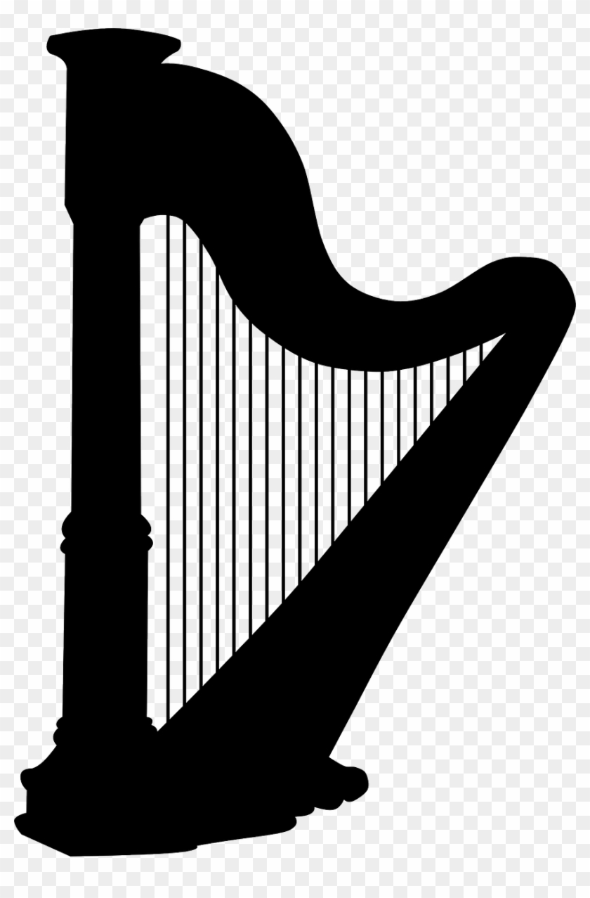 Celtic Harp String Instruments Musical Instruments - Harp Clipart #1613023