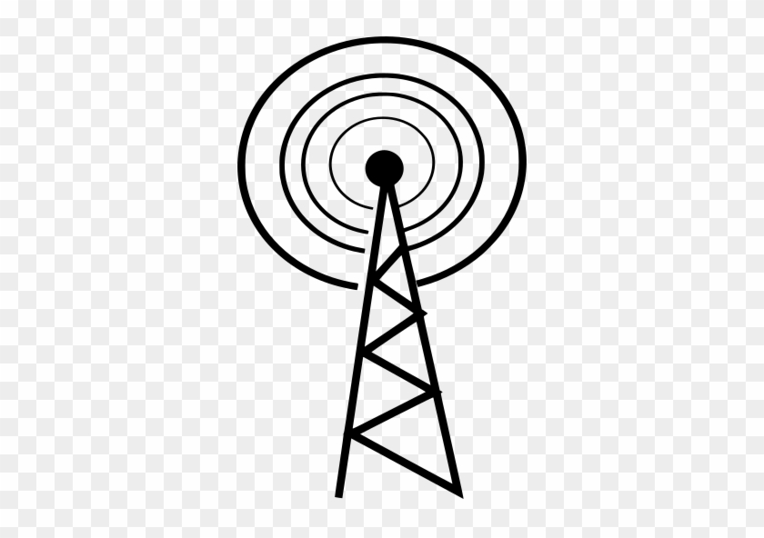 Svg Png - Radio Tower Png #1613046