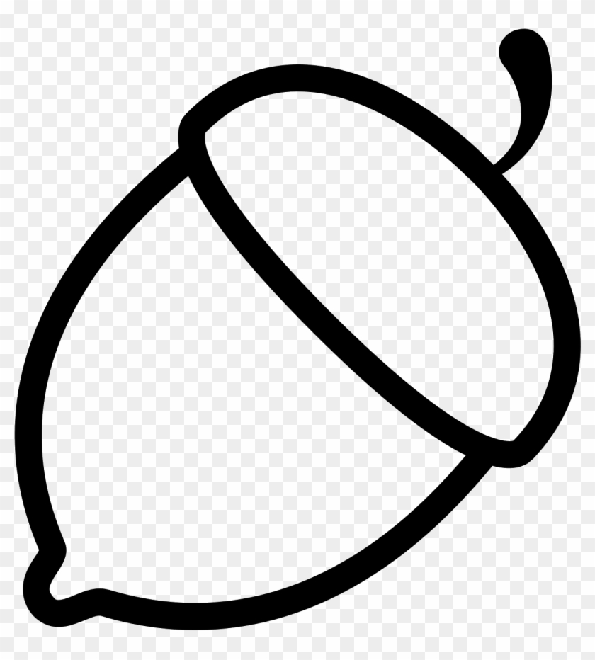 Acorn Clipart Hazelnut - Nuss Symbol #1613101