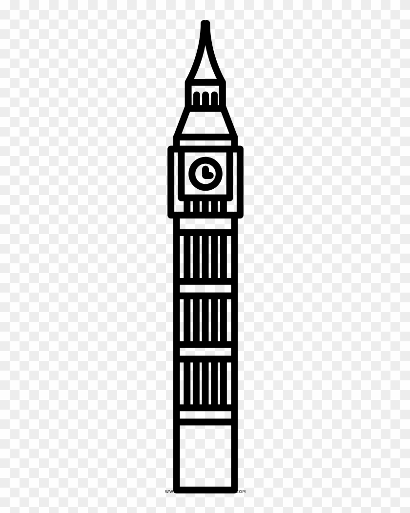 Big Ben Coloring Page - Big Ben Coloring Page #1613146