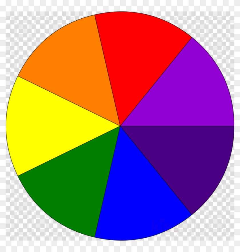 Color Wheel 6 Colors Clipart Color Wheel Complementary - Newton Disc #1613172
