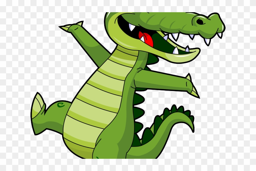 Half Life Clipart Alligator - Croc Cartoon Transparent Background #1613439
