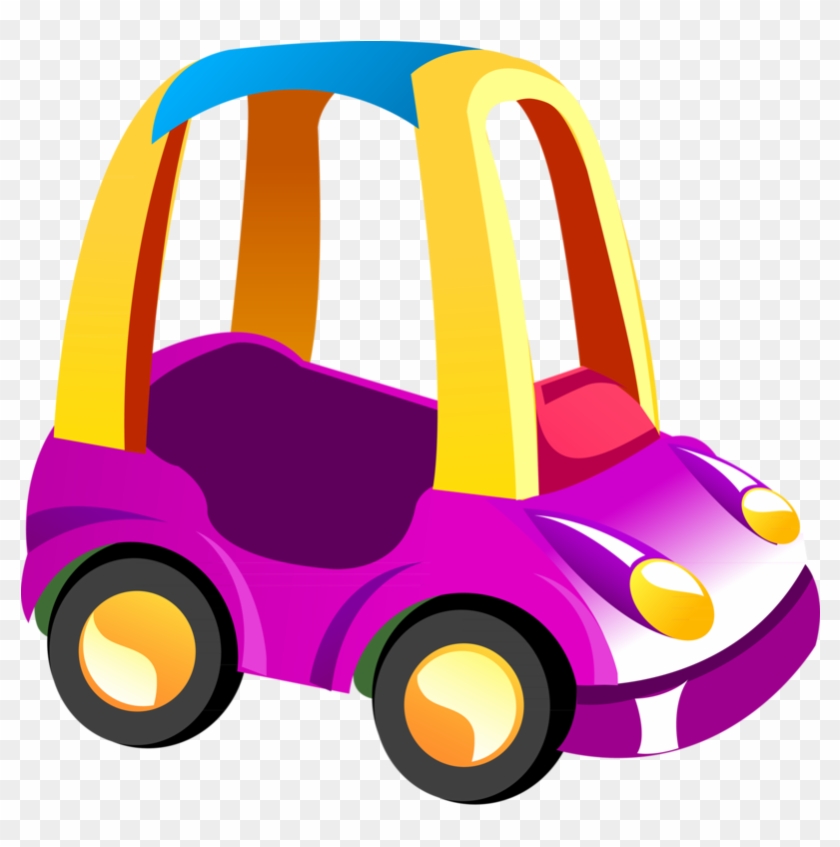 Clip Art - Toy Car Vector #1613443