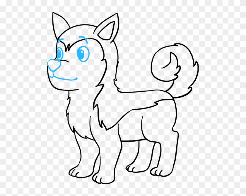 680 X 678 1 - Draw A Husky Easy #1613544