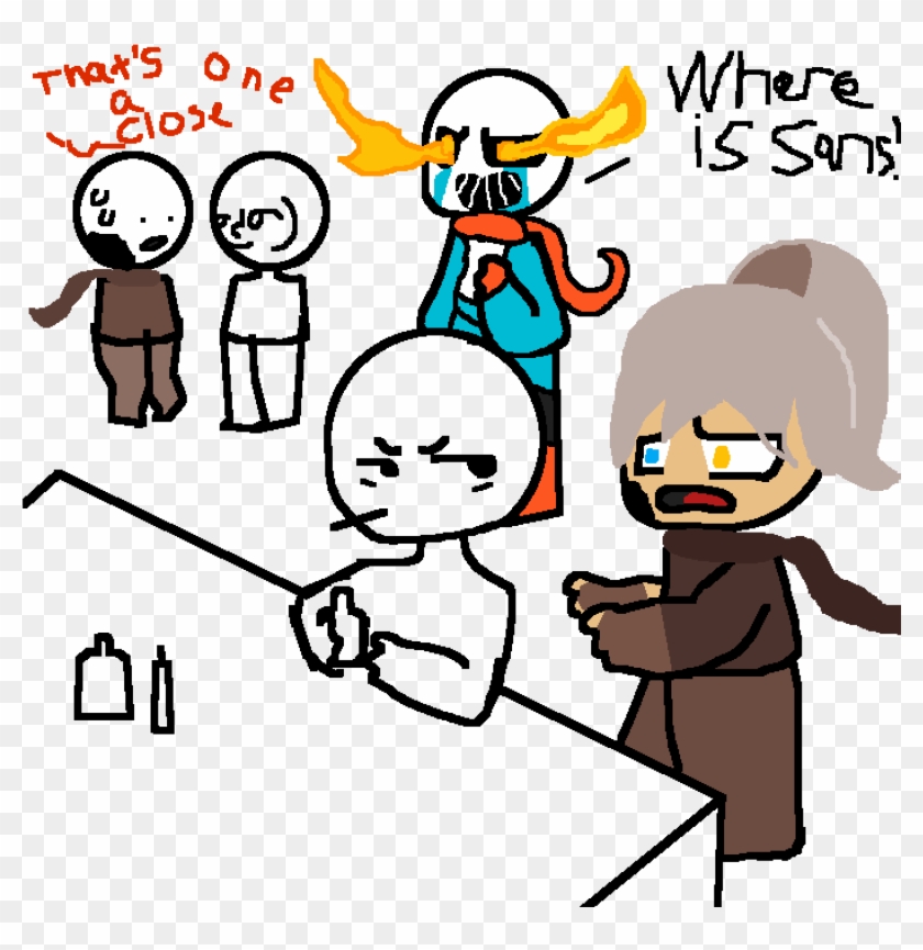 Do You Know Were Is He - Cartoon #1613565