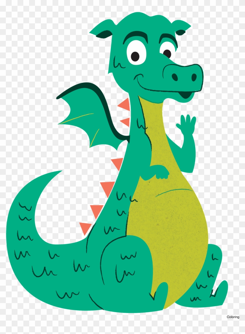 Clipart Reading Dragon - Dragon Kids #1613574