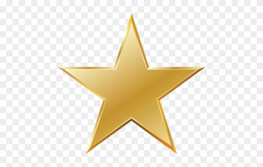 Gold Star Clip Art Twdweg Clipart - Star Shape #1613631