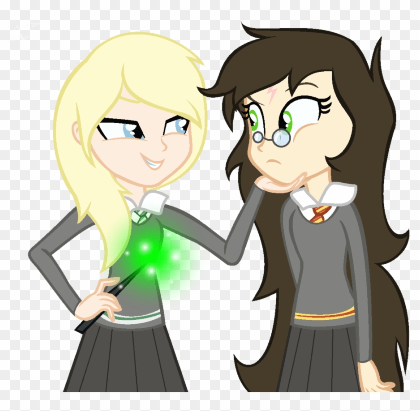 Harry Potter Cartoon Clip Art - Harry Potter Genderswap Draco #1613740