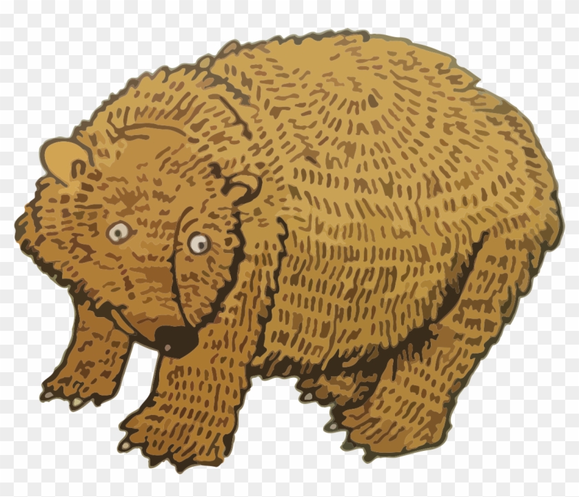 Art, Draw, Drawings, Vectorized, Vector, Image - Grizzly Bear #1613765