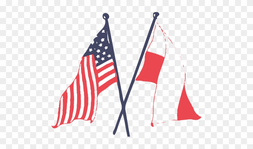 Http - //photos - State - - Polish And American Flag #1613834