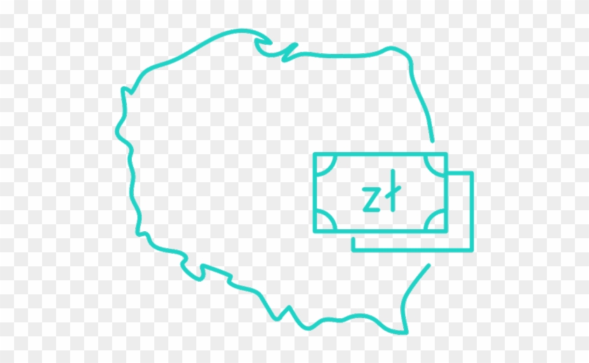 Made In Krakow - Money Icon White Background #1613862