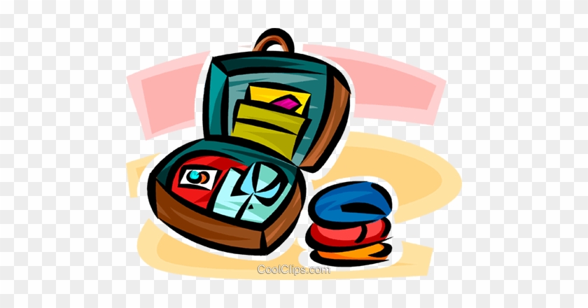 Packing A Suitcase Royalty Free Vector Clip Art Illustration - Packing A Suitcase Royalty Free Vector Clip Art Illustration #1613923