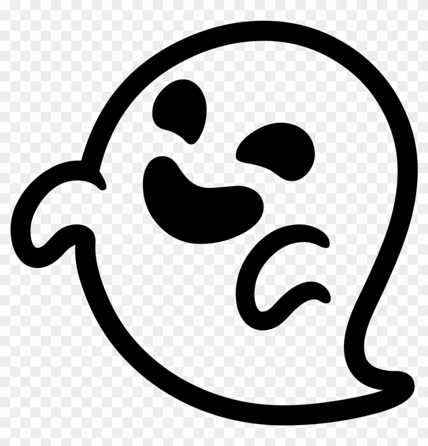 Emoji Clipart Ghost - Emoji Of Ghost #1613968