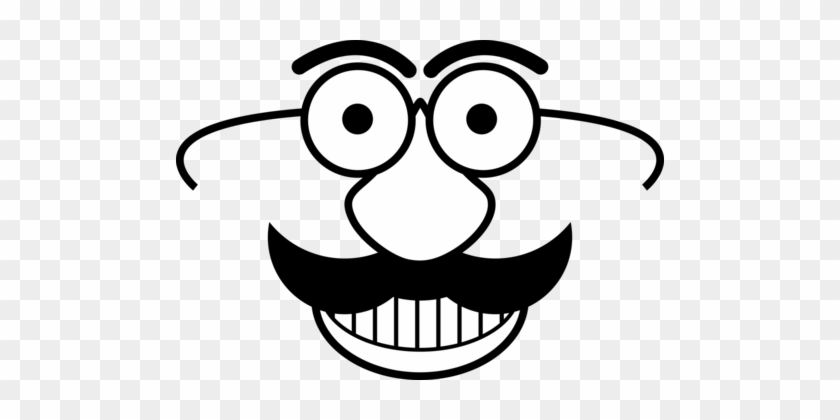 Smiley Face Eye Emoticon - Smiley Clipart Png Black And White #1613973