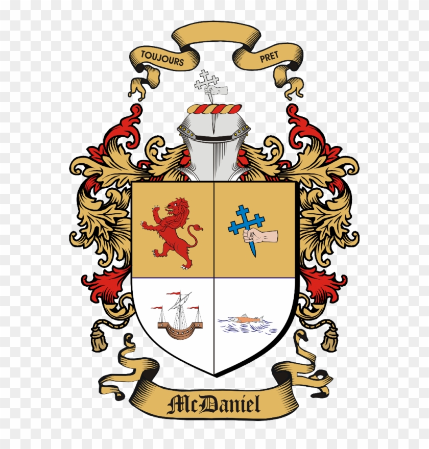 569 X 800 3 - Irish Mcdaniel Family Crest #1614060