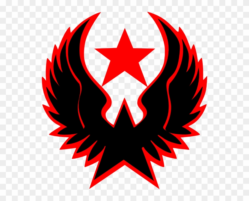 Red Star With Wings #1614067