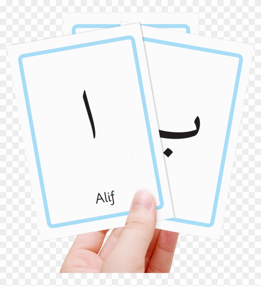 Clipart Arabic Letters - Alif Baa Taa Flashcards #1614291